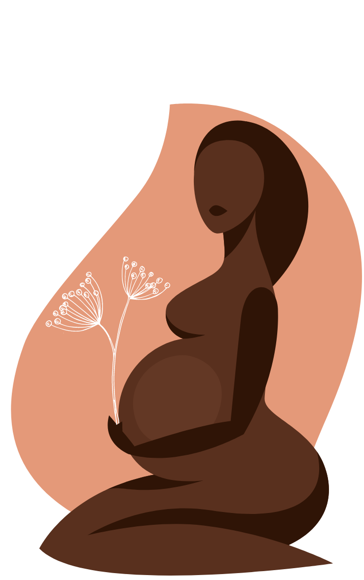 illustration femme enceinte